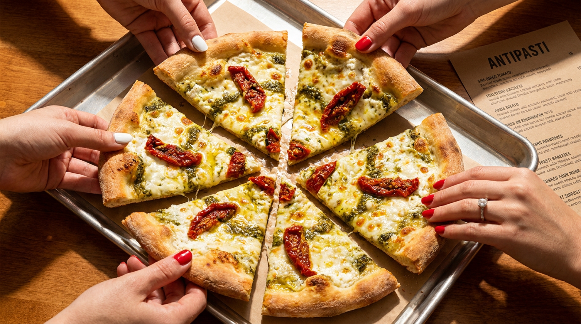 Pizza for the table