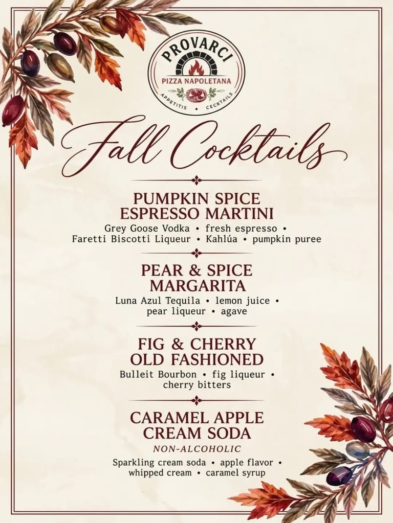 Fall Cocktails