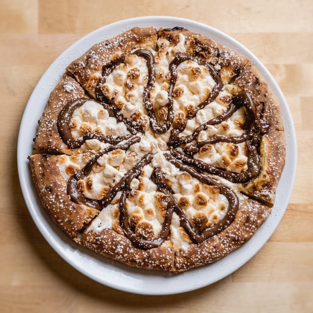 Marshmallow Pizza.